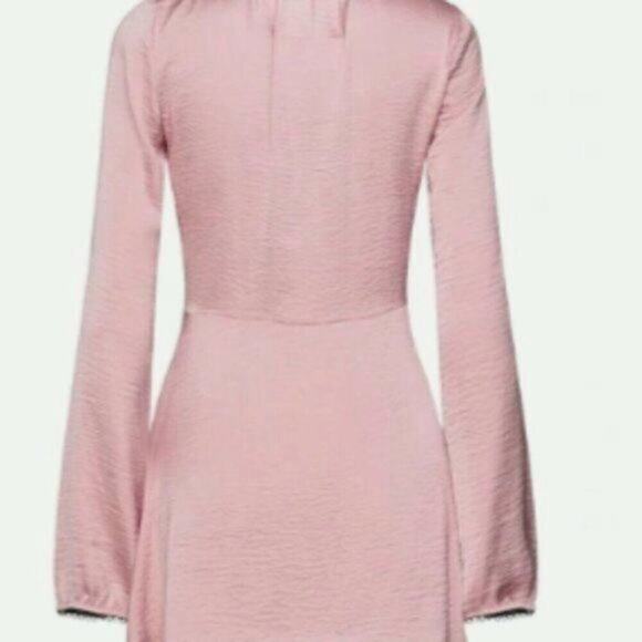 For Love and Lemons Pastel Pink Dressing gown Pink L - Picture 3 of 8